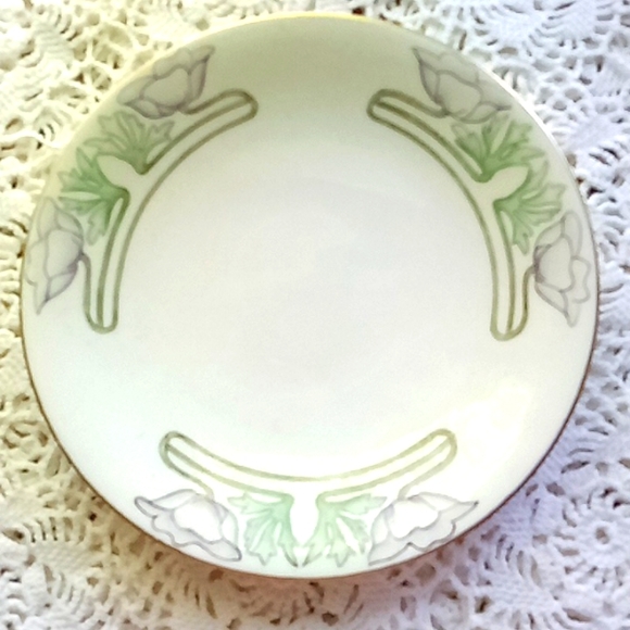 Signed Limoges art deco plate - Picture 2 of 5